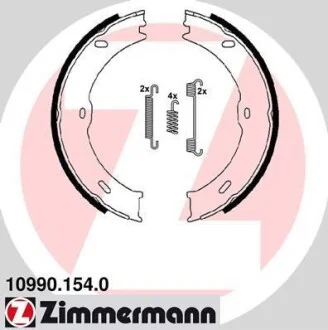 Колодки гальма стоянки ZIMMERMANN 10990.154.0