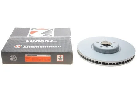 Диск гальмівний (з алюмінієвою маточиною).) ZIMMERMANN 150291732