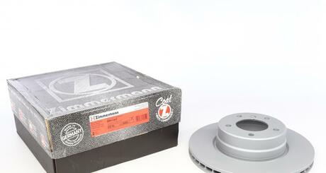 Тормозной диск перед вентилем BMW E60 20/23/25/20d/ ZIMMERMANN 150340220 (фото 1)