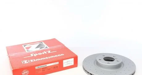 Гальмівний диск перед вент BMW X5 (E70) 30si-48i/X ZIMMERMANN 150344852