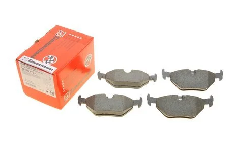 Гальмівні колодки зад Bmw 3 E46 98- ZIMMERMANN 201801701