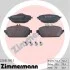 Колодки тормозные ZIMMERMANN 220311951 (фото 1)
