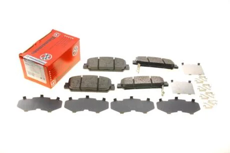 Комплект гальмівних колодок ZIMMERMANN 226201701