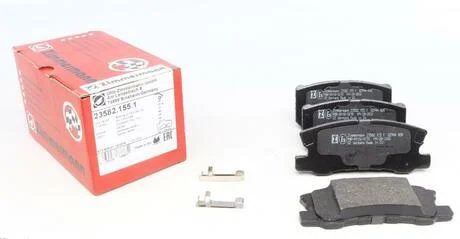 Гальмівні колодки ZIMMERMANN 23582.155.1