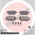 Тормозные колодки перед Nissan Micra/Note/Tiida/Re ZIMMERMANN 239731751 (фото 5)