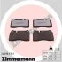 Колодки передні ZIMMERMANN 240989701 (фото 1)