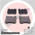Колодки тормозные BMW X5 F15 12- ZIMMERMANN 245241951 (фото 4)