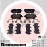 Колодки тормозные ZIMMERMANN 257201732 (фото 2)
