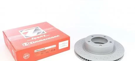Гальмівний диск Lexus LX570, Toyota LC200 (340x32) ZIMMERMANN 590281652