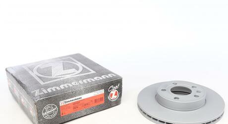 Гальмівні диски VW T4 96- вентил. ZIMMERMANN 600321220 (фото 1)