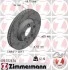 Диск тормозов пер. лев Q7/Touareg/Cayenne BLACK Z ZIMMERMANN 600322654 (фото 1)